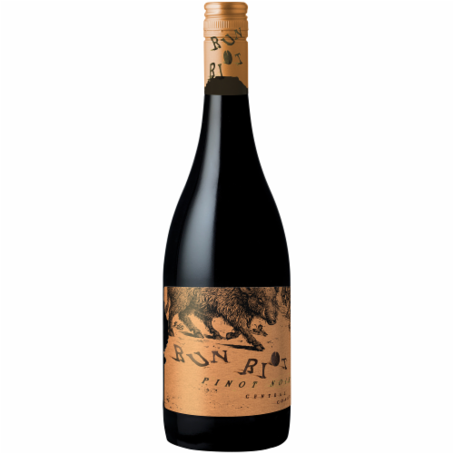 Run Riot Pinot Noir Red Wine Perspective: front