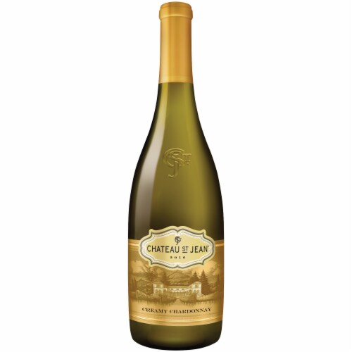 Chateau St. Jean Creamy Chardonnay California White Wine Perspective: front