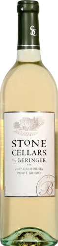 Stone Cellars Pinot Grigio Perspective: front