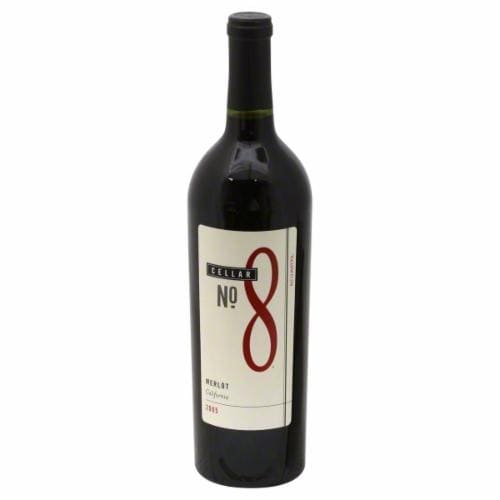 Cellar No. 8 Merlot Perspective: front