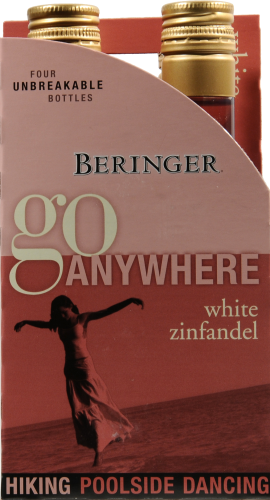 Beringer White Zinfandel Perspective: front