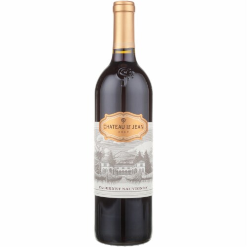 Chateau St. Jean Cabernet Sauvignon California Red Wine Perspective: front