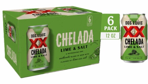 Dos Equis® Lime & Salt Mexican Lager Craft Beer Perspective: front