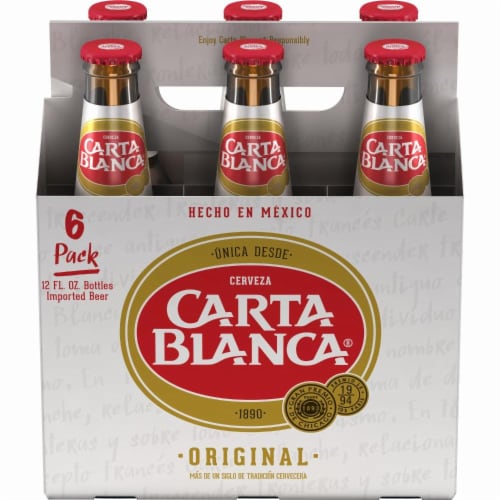 Carta Blanca Original Imported Beer Perspective: front