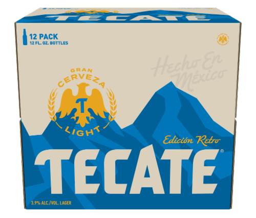 Tecate® Cerveza Light Beer Perspective: front