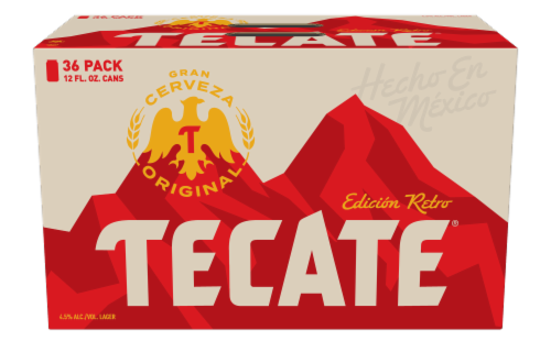 Tecate® Cerveza Original Mexican Beer Perspective: front
