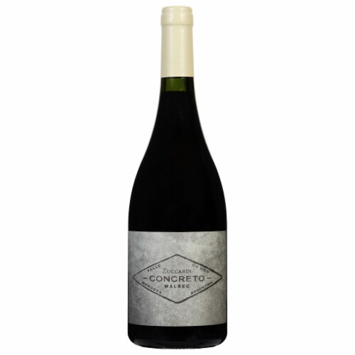 Zuccardi Concreto Malbec Red Wine Perspective: front