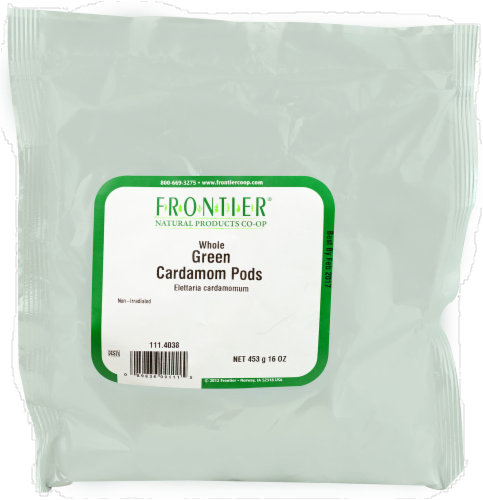 Frontier Whole Green Cardamom Pods Perspective: front