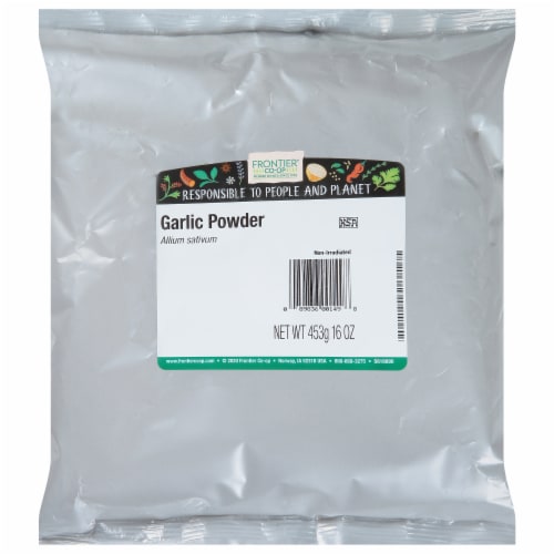 Frontier Powdered Garlic Perspective: front
