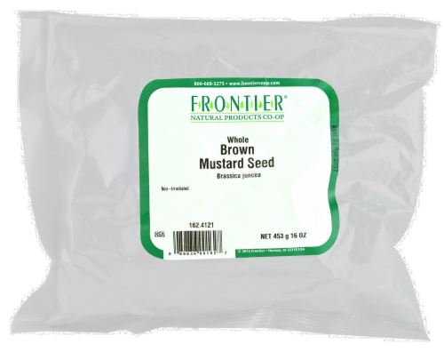 Frontier Whole Brown Mustard Seed, 16 oz - King Soopers