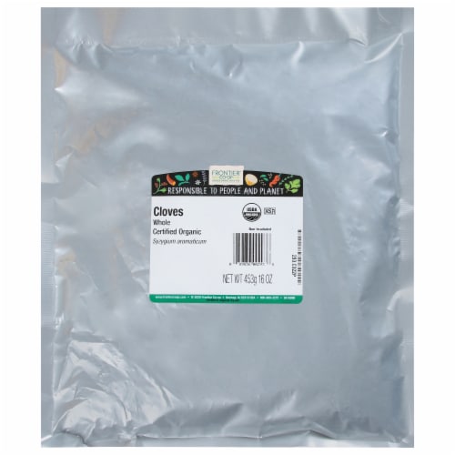 Frontier Organic Whole Cloves Perspective: front