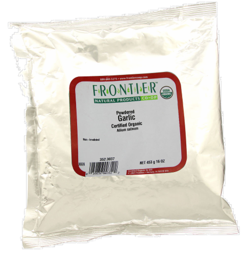 Frontier™ Organic Garlic Powder Perspective: front