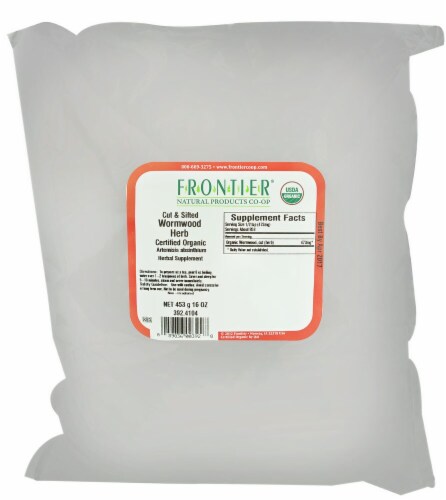 Frontier Organic Wormwood Herb Perspective: front