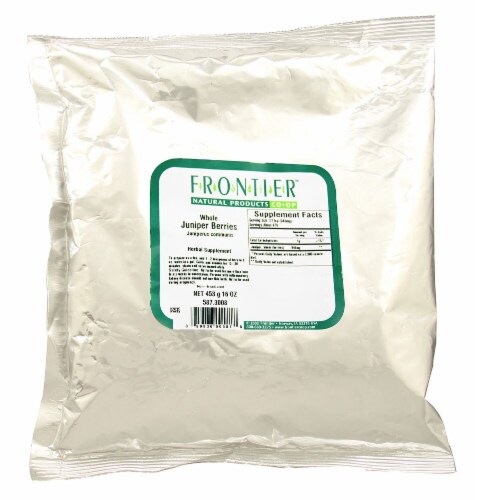 Frontier Natural Products Whole Juniper Berries Perspective: front