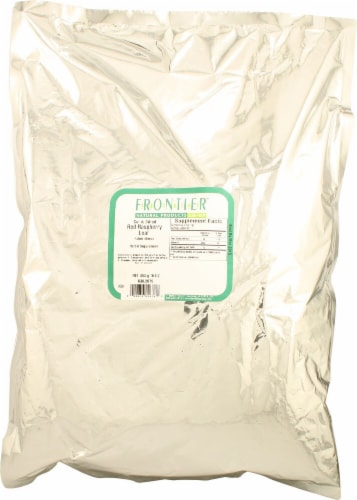Frontier Natural Products Cut and Sifted Red Raspberry Leaf Perspective: front