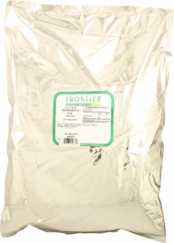 Frontier Natural Products Cut and Sifted Red Raspberry Leaf Perspective: front