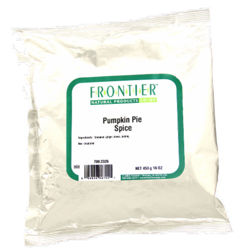 Frontier Pumpkin Pie Spice Perspective: front