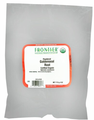 Frontier Natural Products Powdered Goldenseal Root Perspective: front