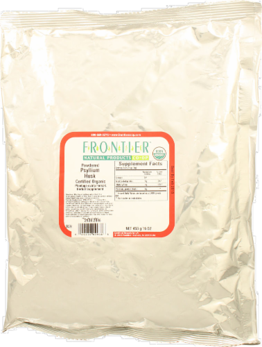 Frontier  Powdered Psyllium Husk Perspective: front
