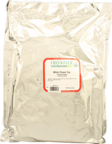 Frontier Organic White Peony Tea Perspective: front