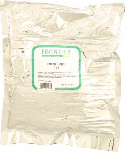 Frontier Lemon Ginger Tea Perspective: front