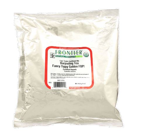 Frontier Organic Darjeeling Tea Perspective: front