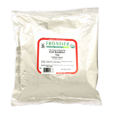 Frontier™ Organic Irish Breakfast Tea Perspective: front