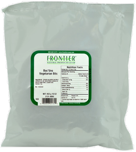 Frontier Bac'Uns Vegetarian Bits Perspective: front