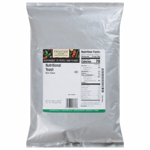 Frontier® Mini Nutritional Yeast Flakes Perspective: front