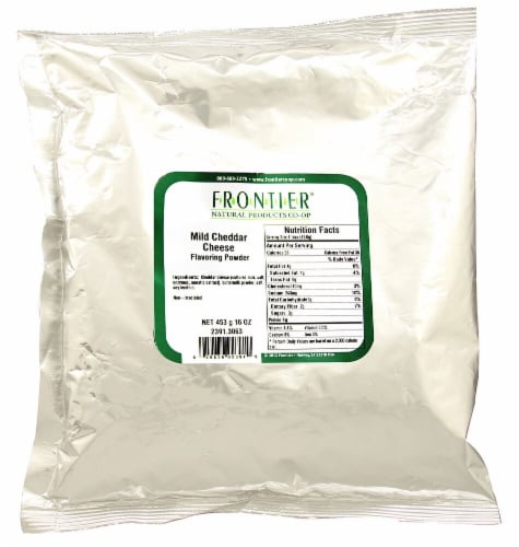 Frontier Mild Cheddar Cheese Flavoring Powder Perspective: front