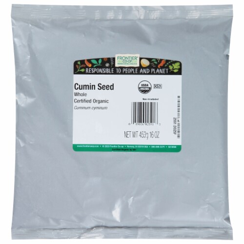 Frontier Organic Whole Cumin Seed Perspective: front