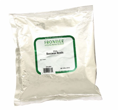 Frontier White Beeswax Beads Perspective: front