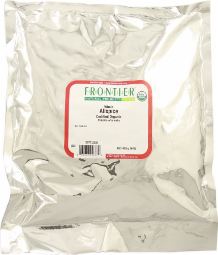 Frontier Organic Whole Allspice Perspective: front