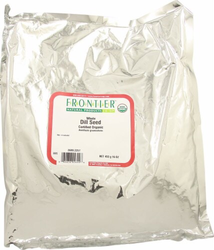 Frontier  Natural Products Organic Dill Seed Whole Perspective: front