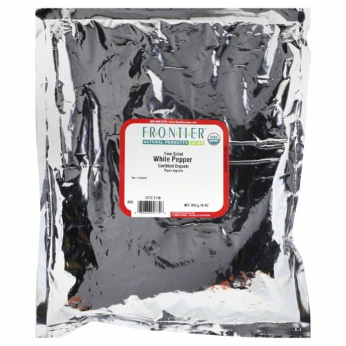 Frontier Fine Grind White Pepper Perspective: front