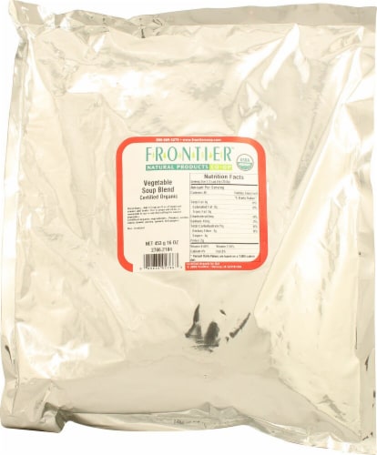 Frontier Organic Vegetable Soup Blend Perspective: front