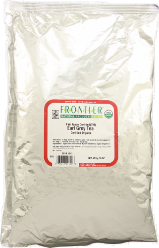 Frontier Organic Earl Grey Tea Perspective: front