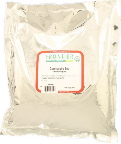 Frontier Organic Genmaicha Tea Perspective: front