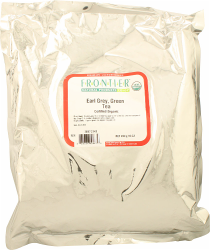 Frontier Earl Grey Green Tea Perspective: front
