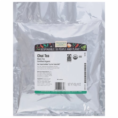 Frontier® Organic Chai Tea Perspective: front