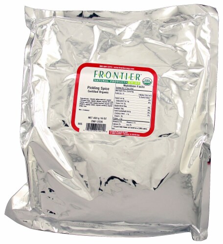 Frontier Organic Pickling Spice Perspective: front