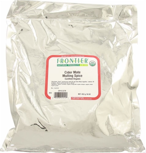 Frontier  Natural Products Organic Cider Mate Mulling Spice Perspective: front