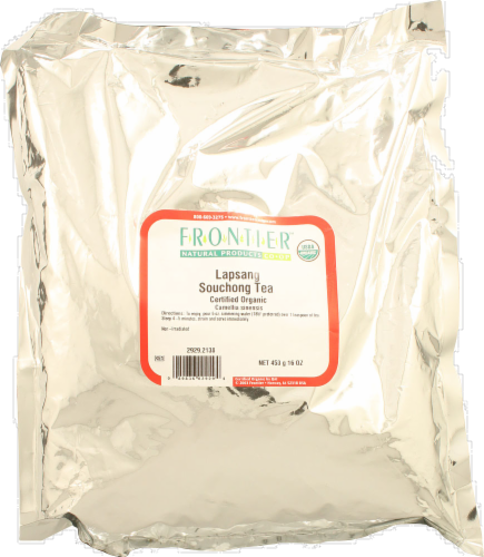 Frontier Organic Lapsang Souchong Tea Perspective: front