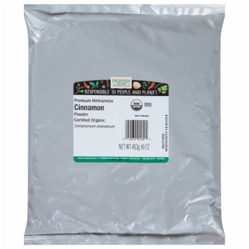 Frontier Organic Ground  Vietnamese Cinnamon Perspective: front