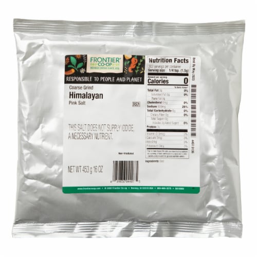 Frontier Herb Salt Himalayan Pink Coarse Grind Perspective: front