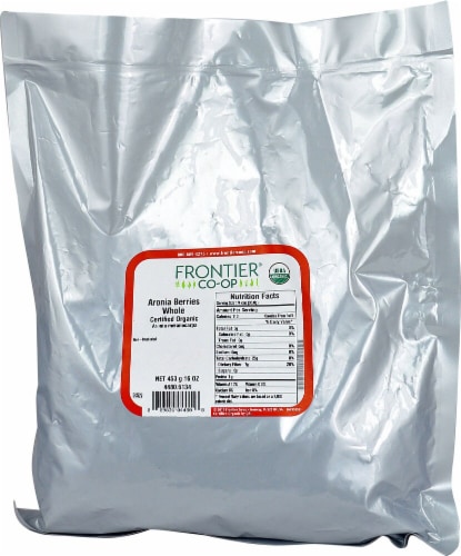 Frontier Organic Aronia Berries Perspective: front
