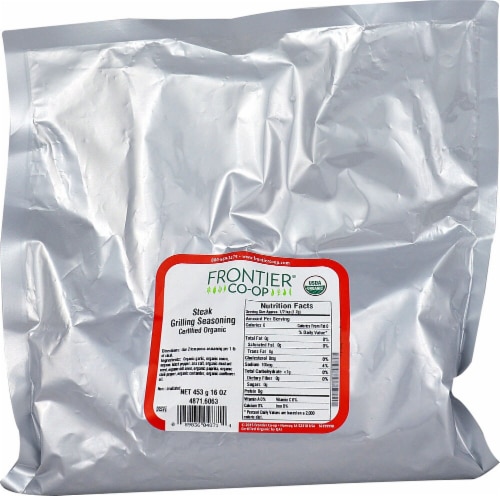 Frontier Organic Steak Grilling Perspective: front