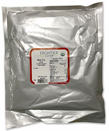 Frontier Organic Chia Seed Perspective: front