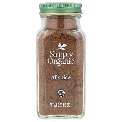 Simply Organic Allspice - 2.57 oz (73 g) Perspective: front