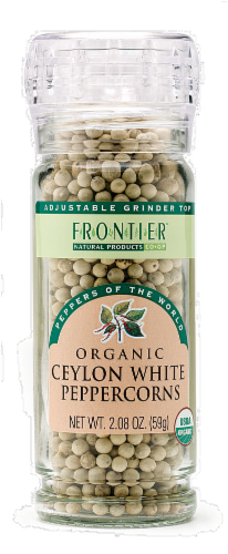 Frontier Ceylon White Peppercorns Perspective: front
